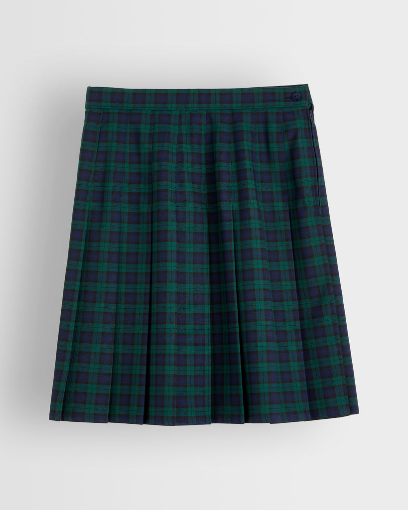 Girls Blackwatch Tartan Skirt