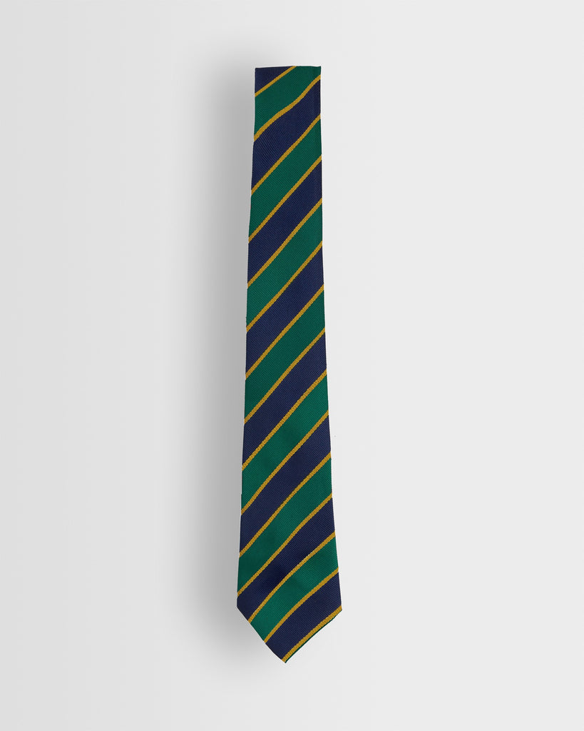 FOR Green/Gold/Navy Senior Tie