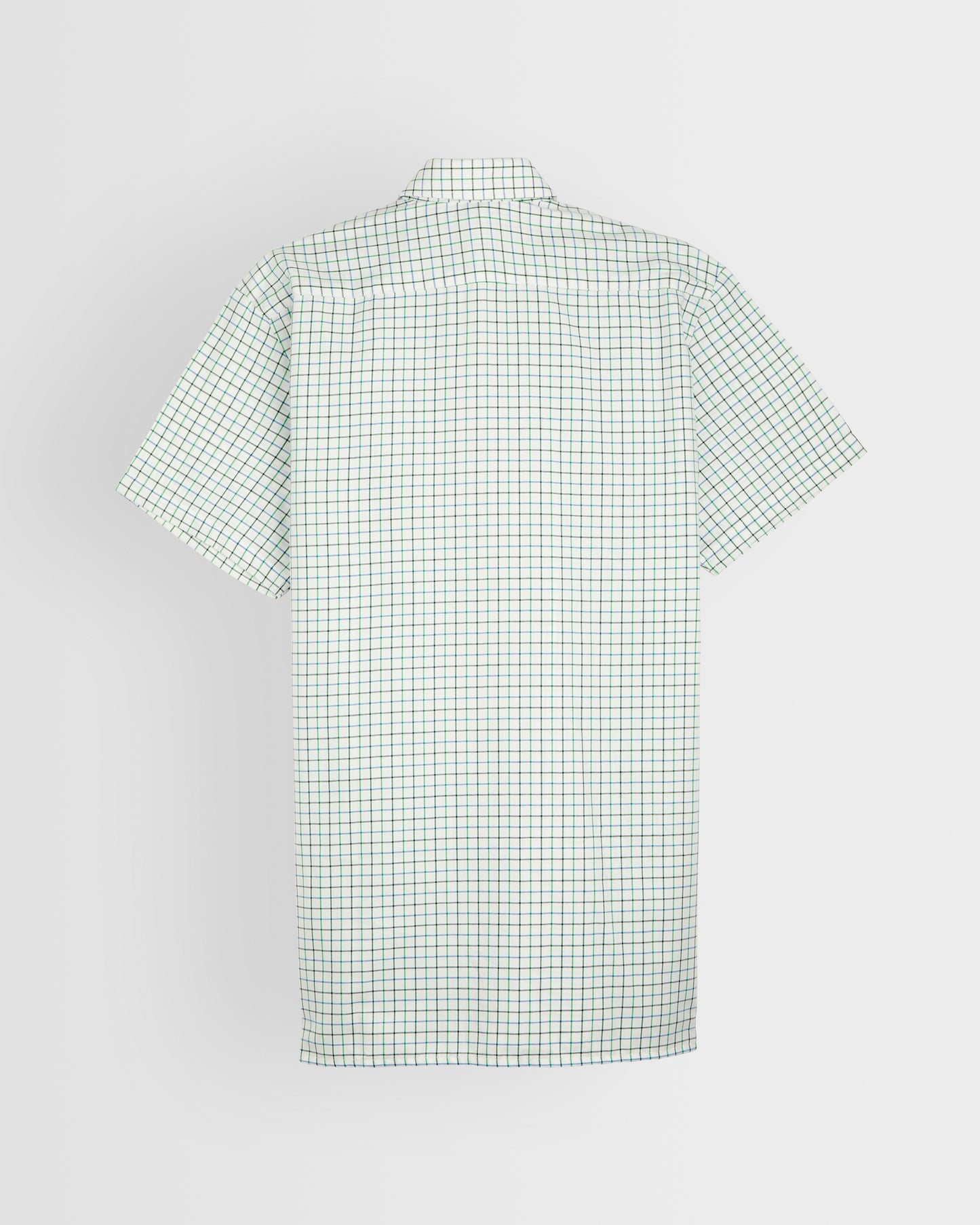 Boys Tattersall Checked Short Sleeve Shirt
