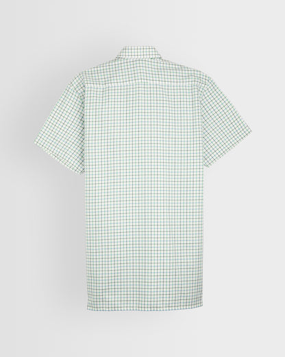Boys Tattersall Checked Short Sleeve Shirt