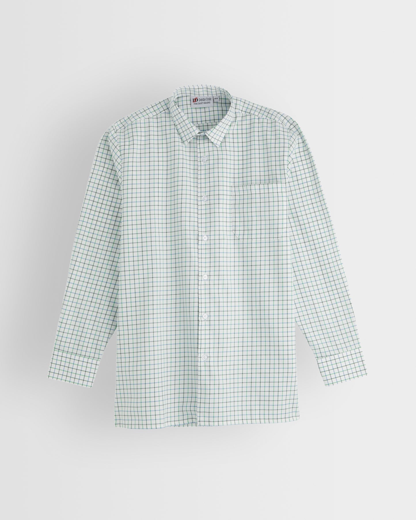 Boys Tattersall Checked Long Sleeve Shirt