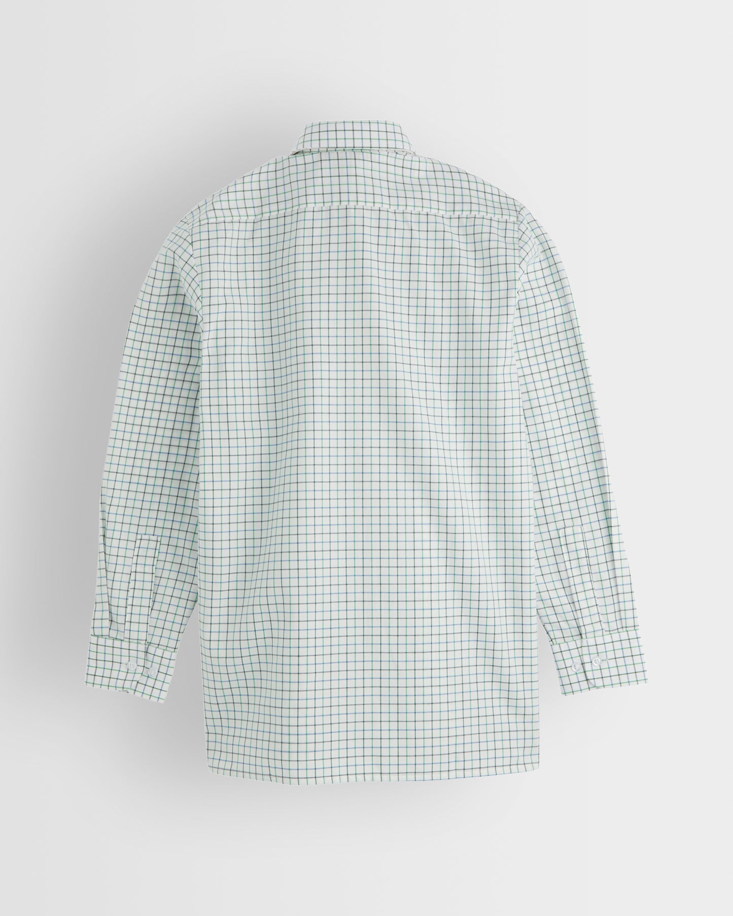Boys Tattersall Checked Long Sleeve Shirt