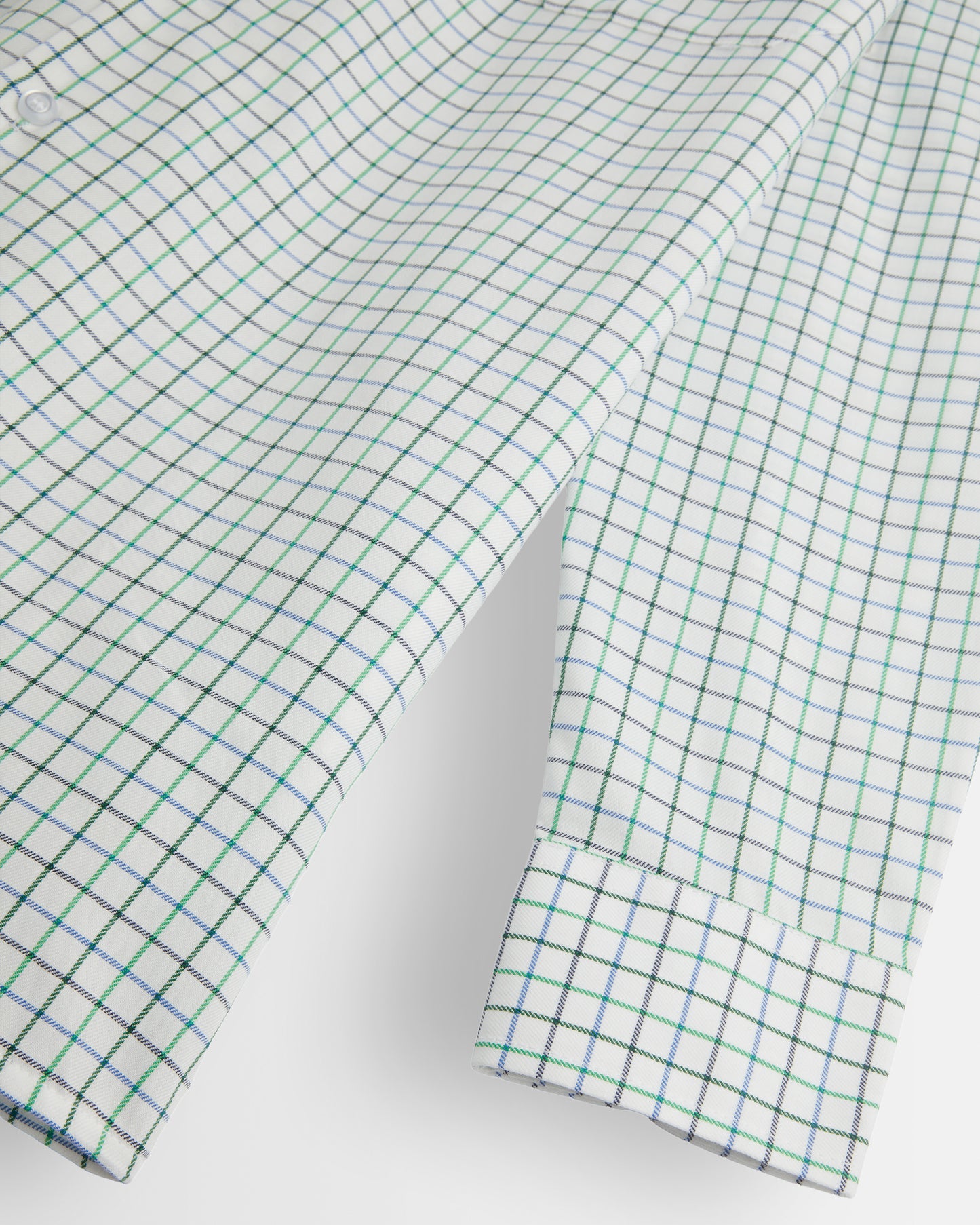 Boys Tattersall Checked Long Sleeve Shirt