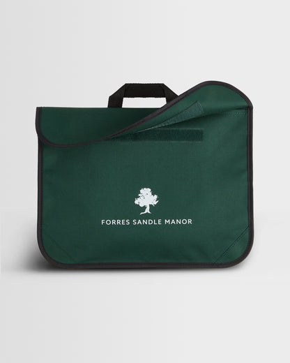 FOR Green Book Bag Front Flap Lifted