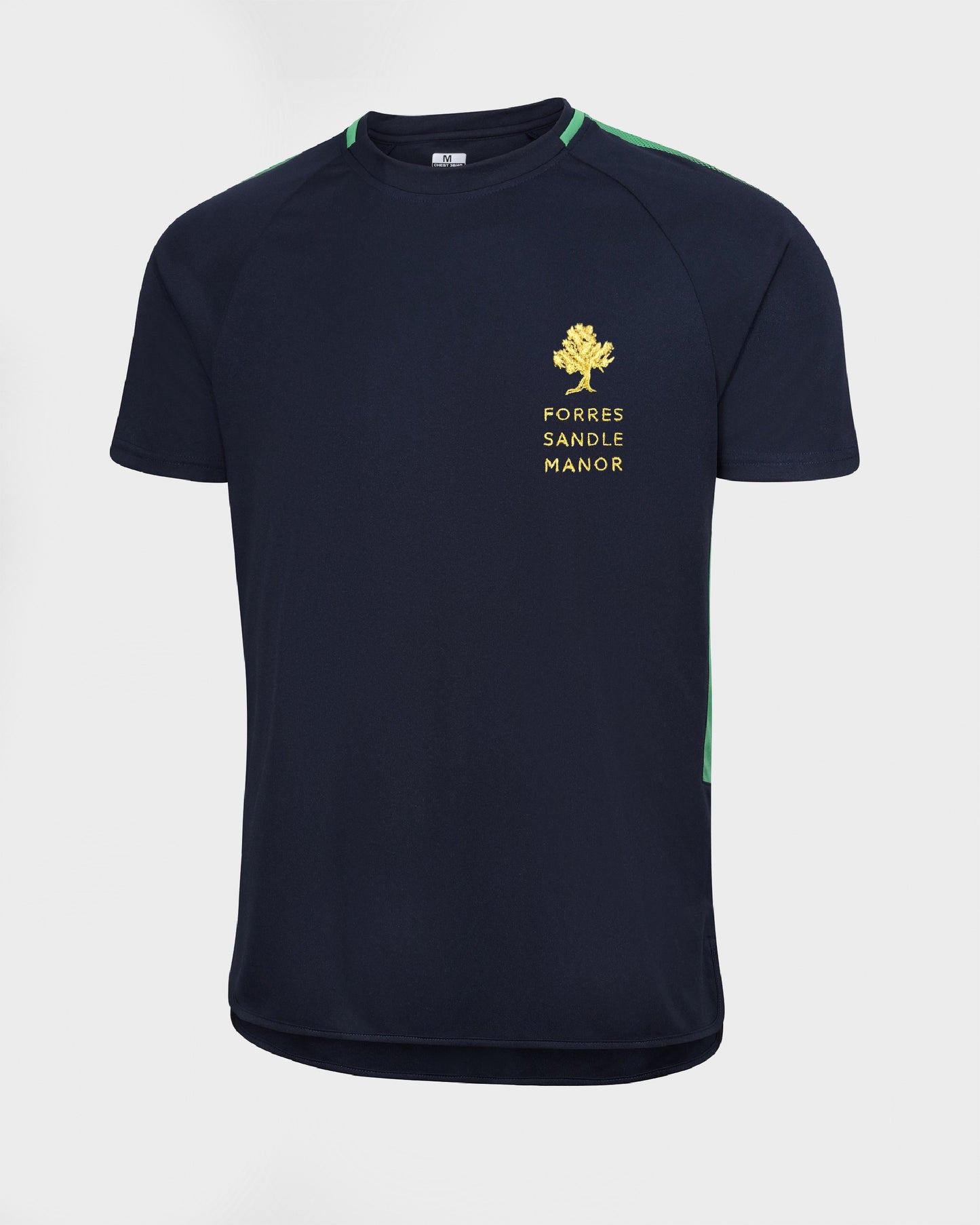 Unisex Navy-Green Games Top