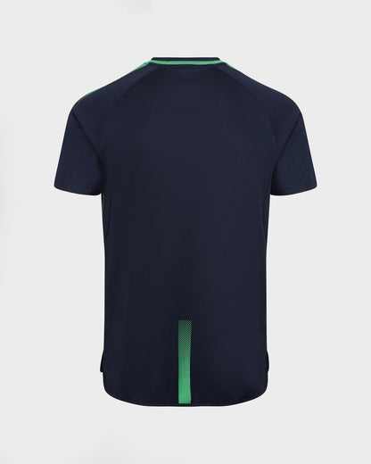 Unisex Navy-Green Games Top