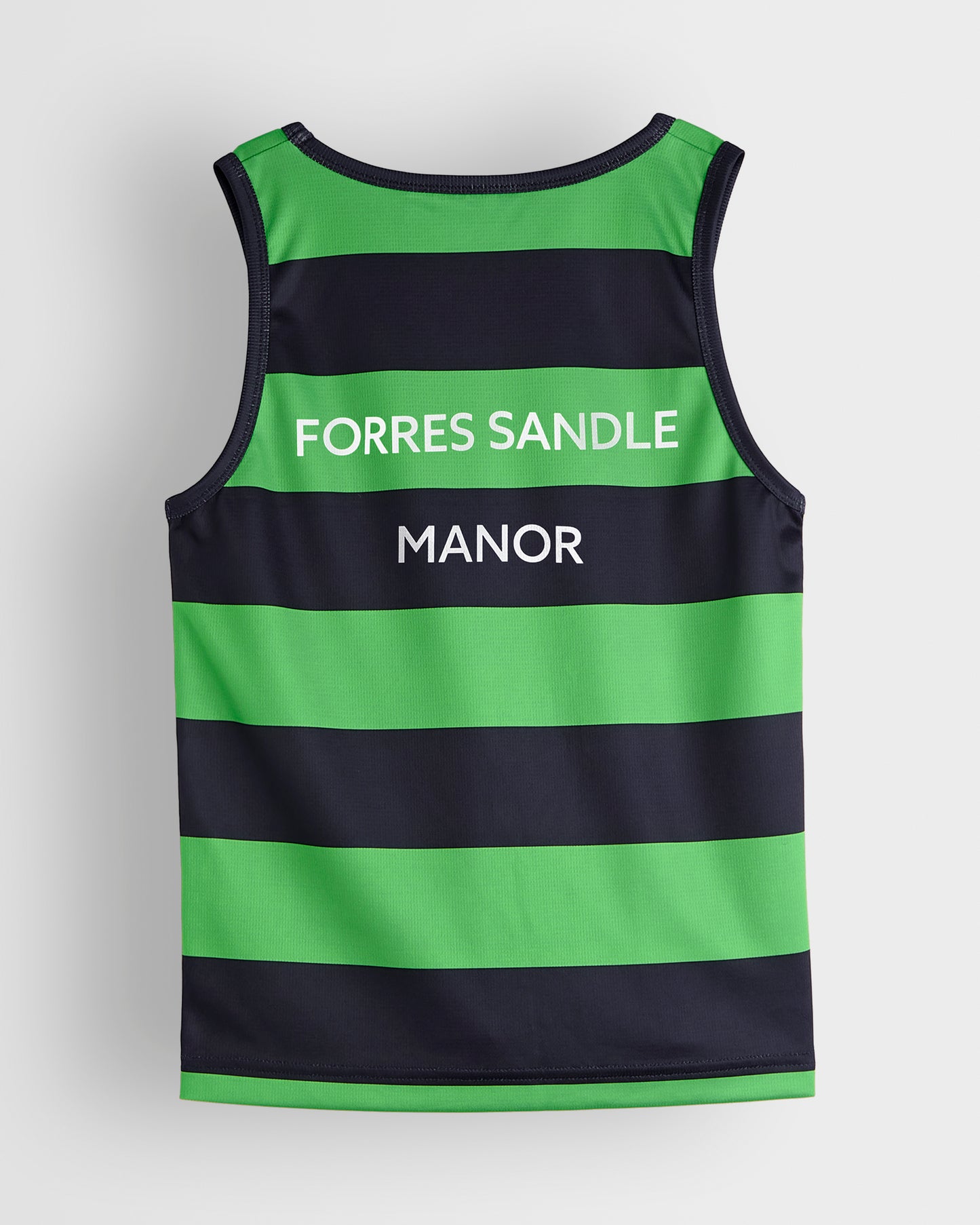 Unisex Navy-Green Athletics Vest Top