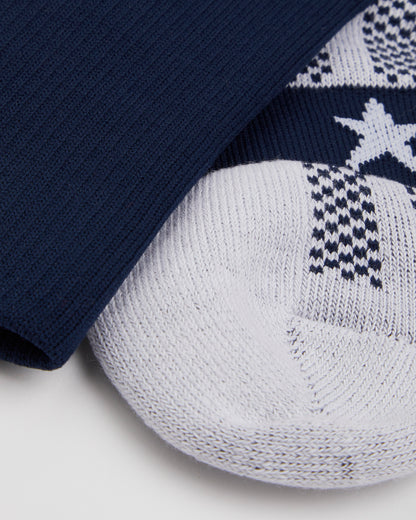 Navy Games Socks