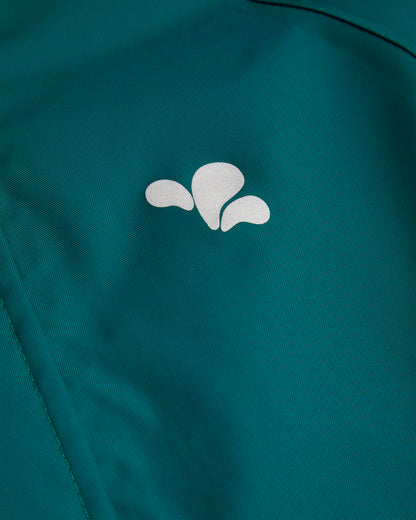 Unisex Green Waterproof Top