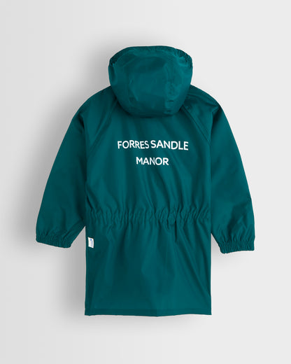 Unisex Green Waterproof Top