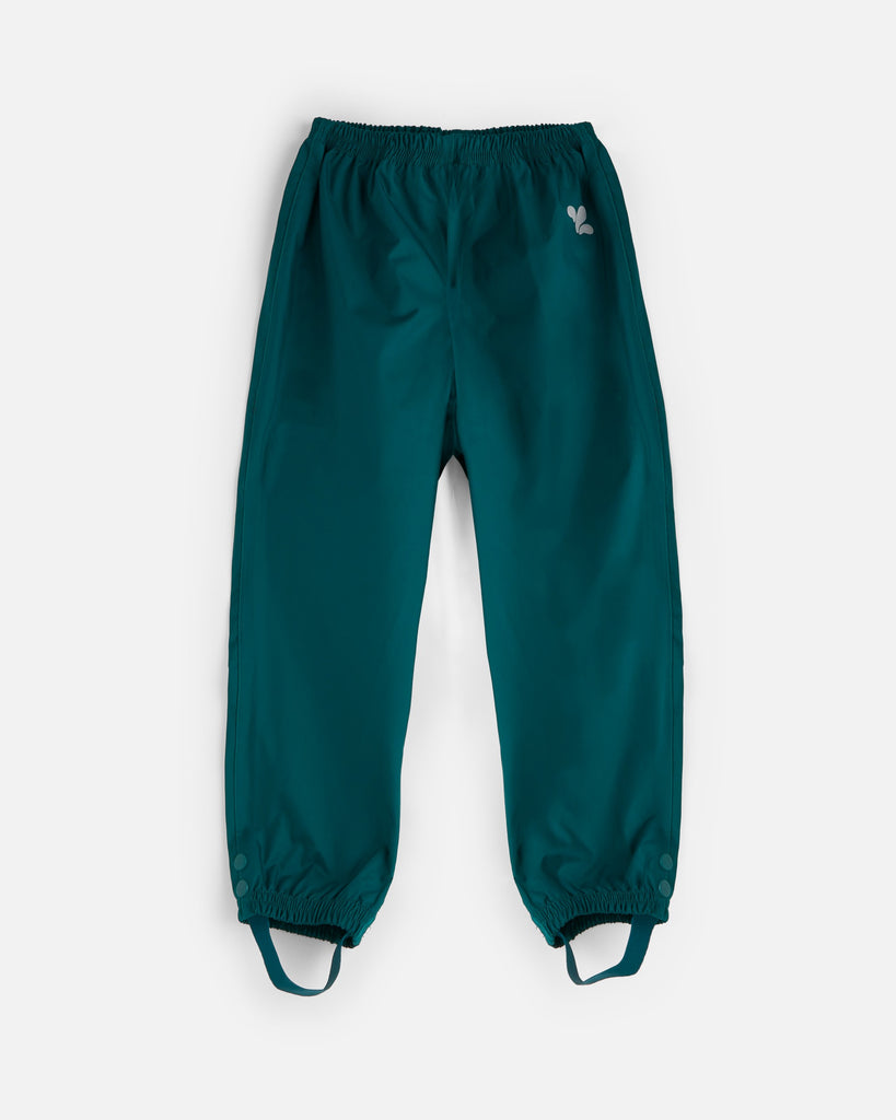 Unisex Green Waterproof Trousers