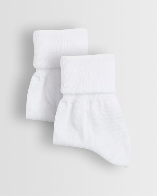 White Short Socks - Pack of 2
