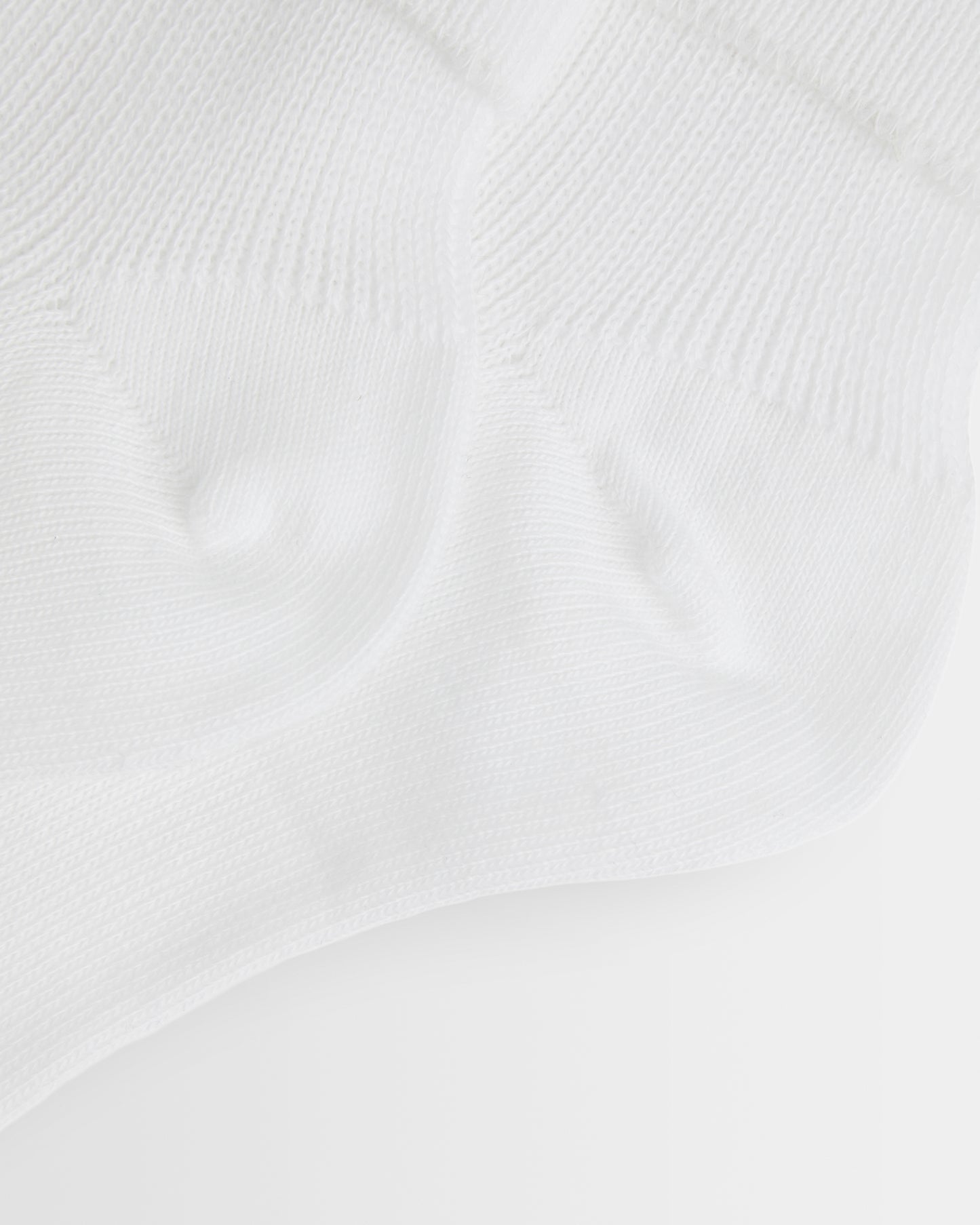 Girls White Ankle Socks