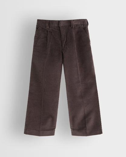 Boys Grey Cord Trousers