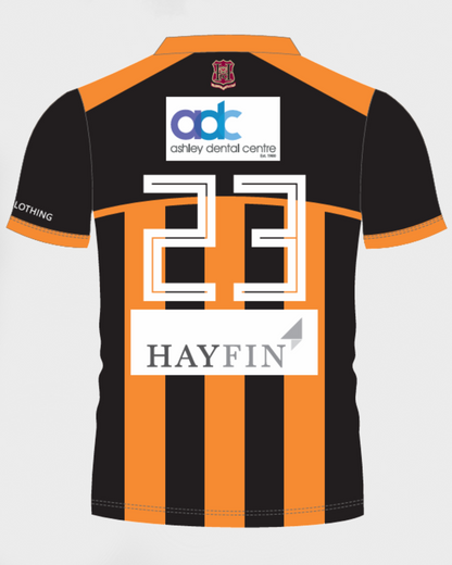 Orange-Black Match Top