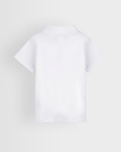 Nursery White Polo Shirt