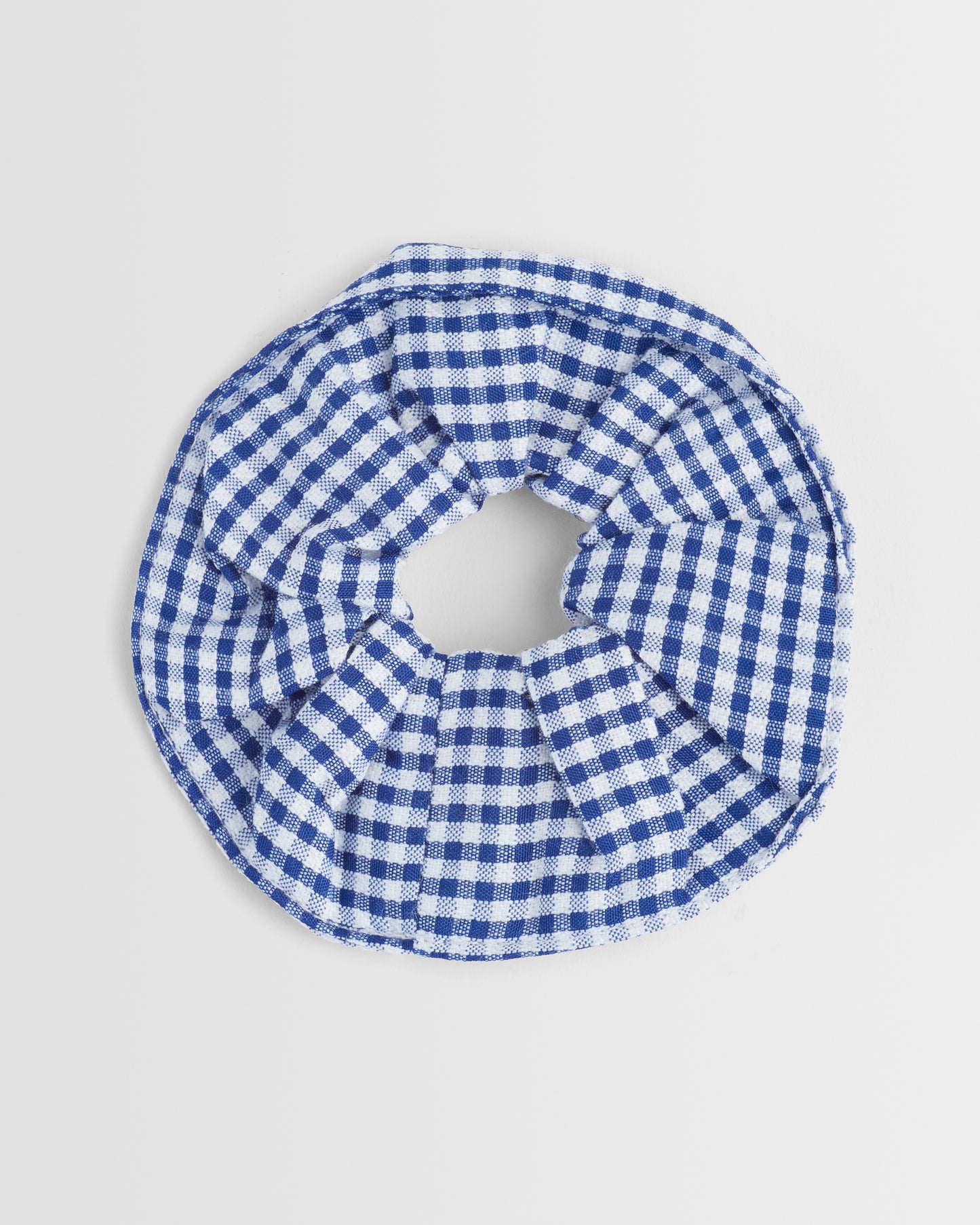 Navy Gingham Summer Dress