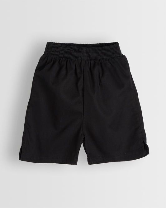 Unisex Black Sports Shorts Pre-Prep