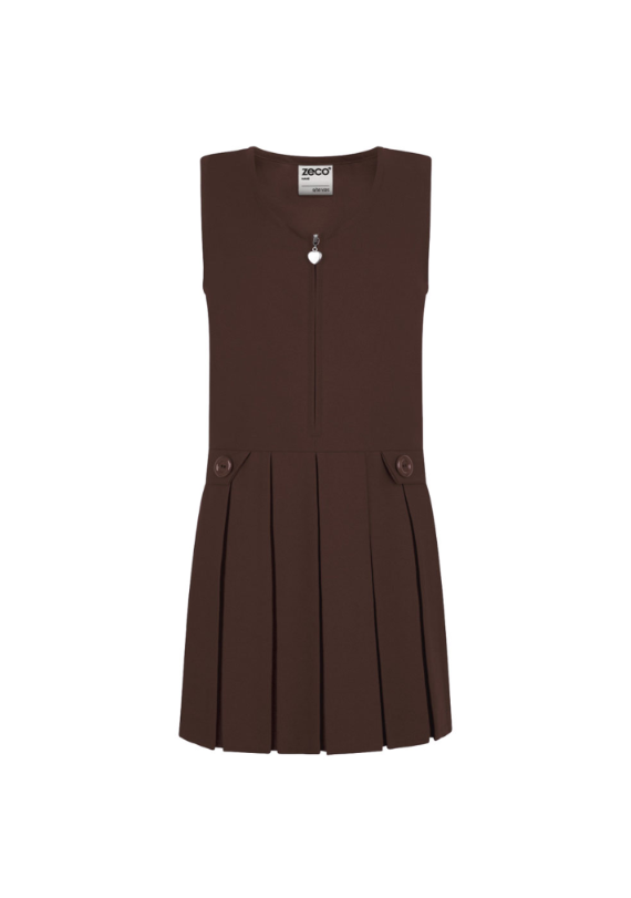 Brown Pinafore