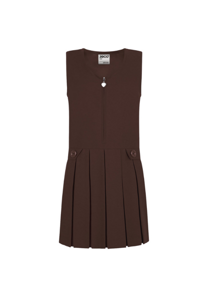 Brown Pinafore