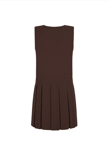 Brown Pinafore