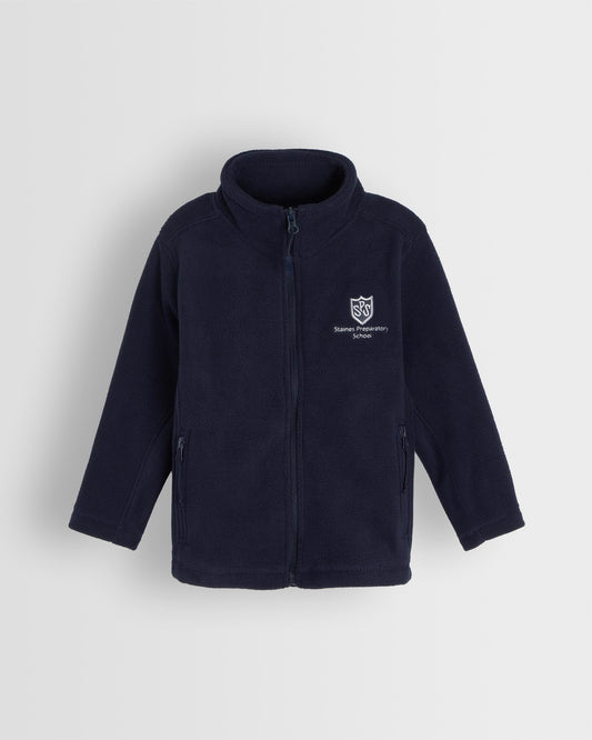 Navy Fleece Full Zip
