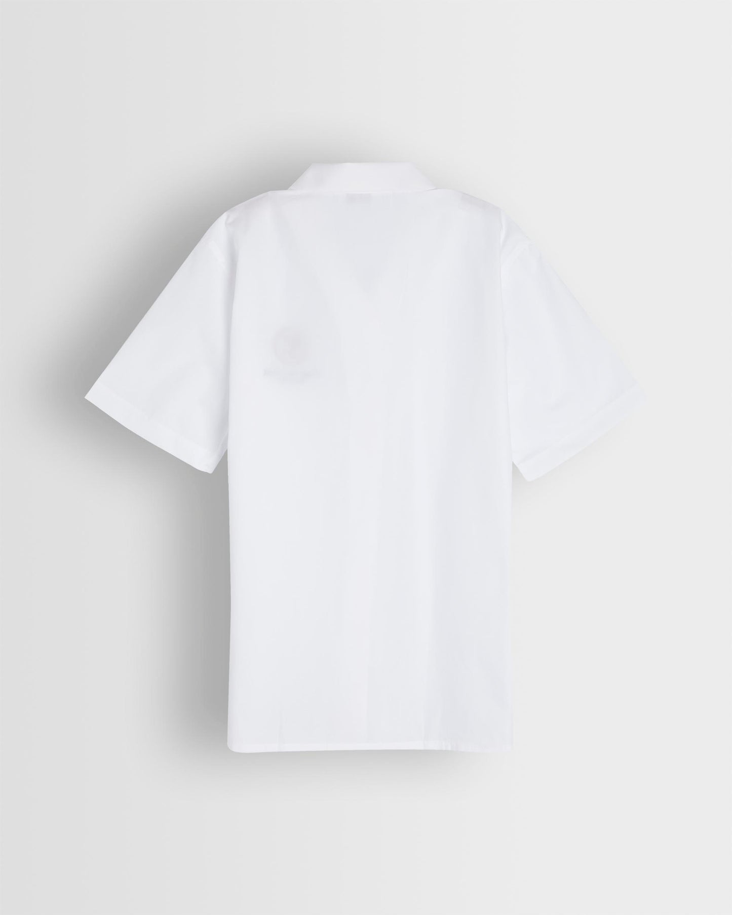 White Short Sleeve Summer Blouse- New Logo (Uniform A)