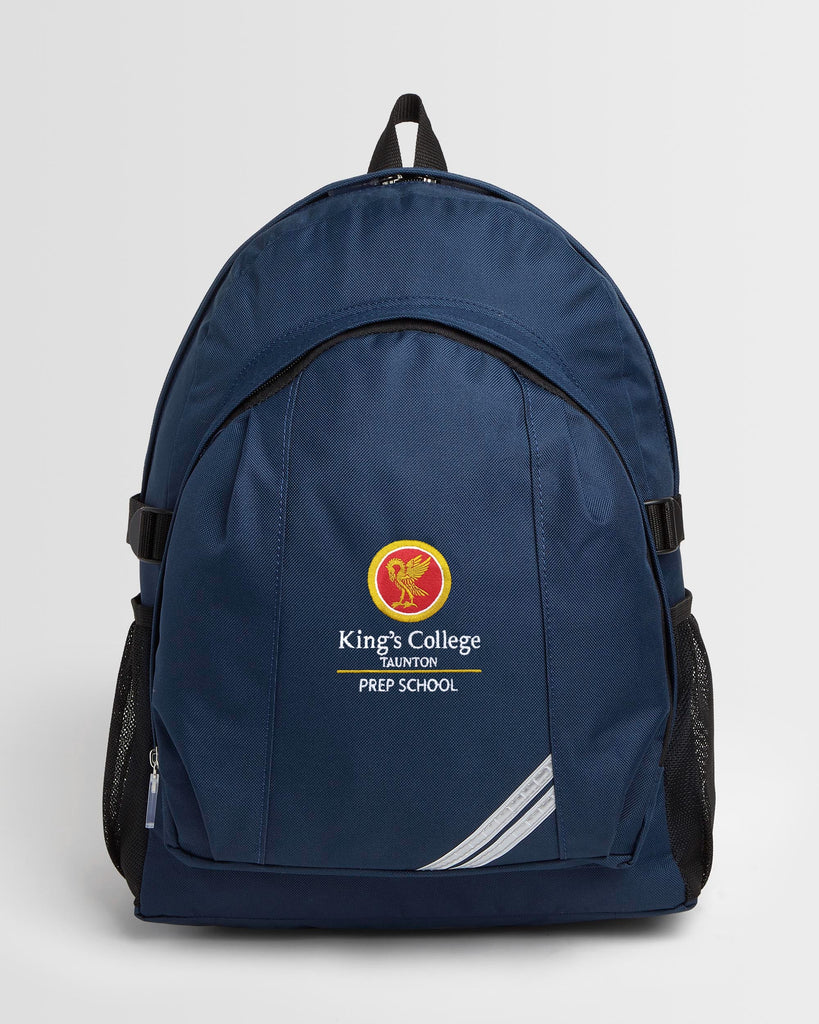 Navy Backpack- New Logo