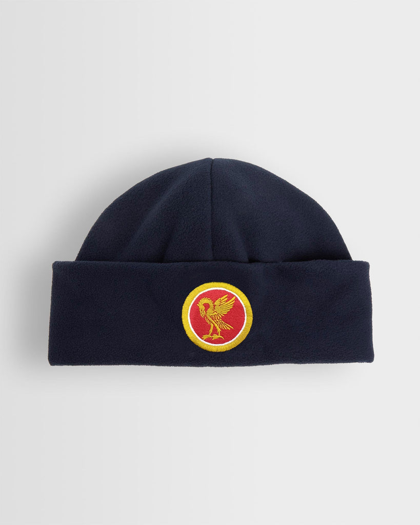 Navy Fleece Hat- New Logo