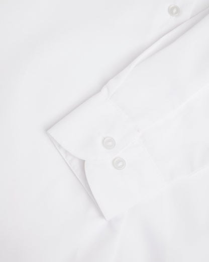 Girls Fit White Long Sleeve Shirt- Reception to Year 11 (to be worn with a tie)