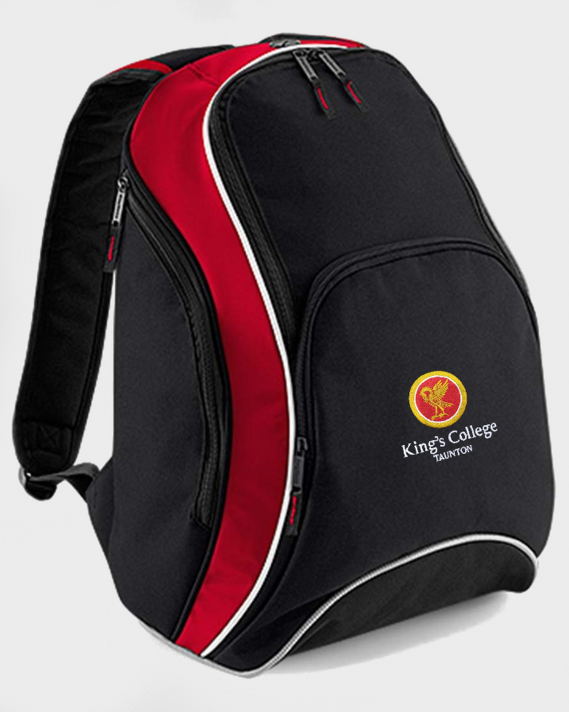 Black/Red Backpack