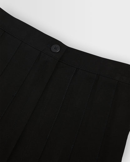 Girls Black Skirt with Logo