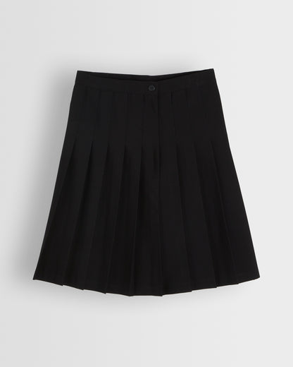 Girls Black Skirt with Logo