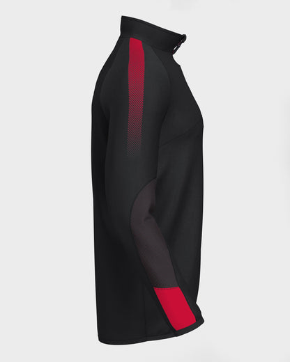 Unisex Black-Red Midlayer