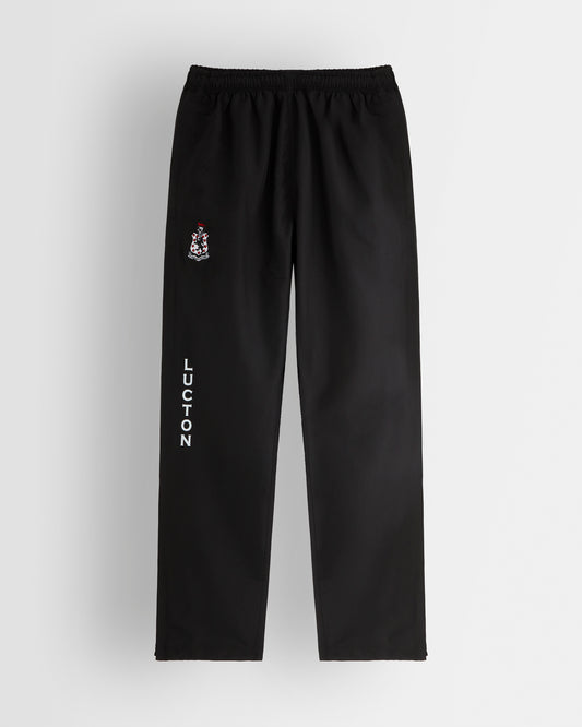 Unisex Black Showerproof Tracksuit Pants (New Style)
