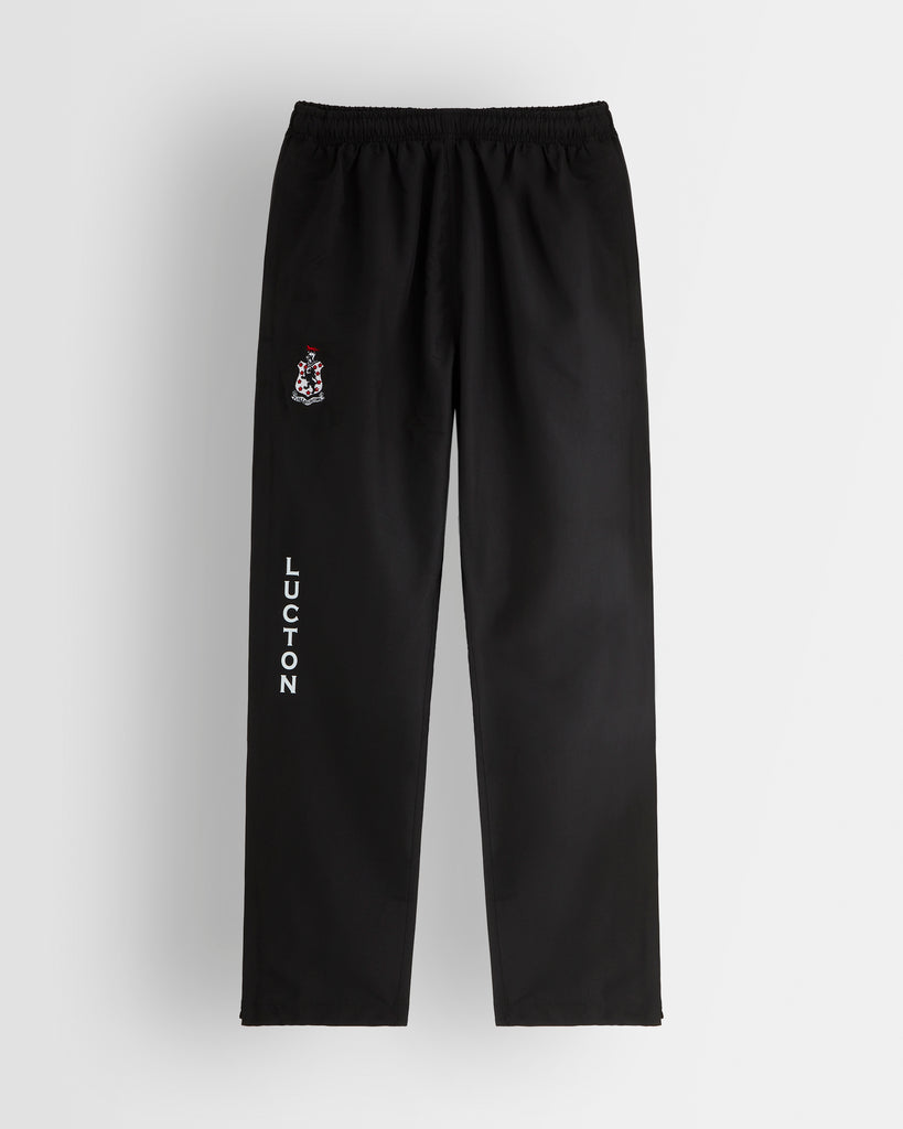 Unisex Black Showerproof Tracksuit Pants (New Style)