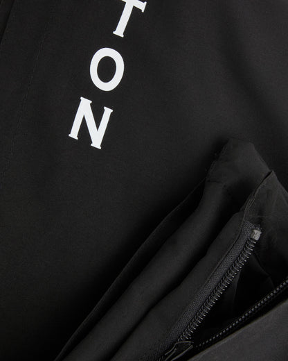 Unisex Black Showerproof Tracksuit Pants (New Style)