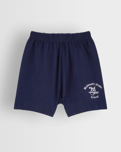 Navy PE-Gym Shorts with Logo