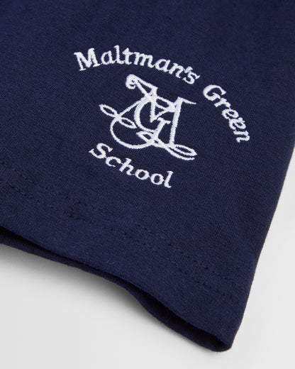 Navy PE-Gym Shorts with Logo