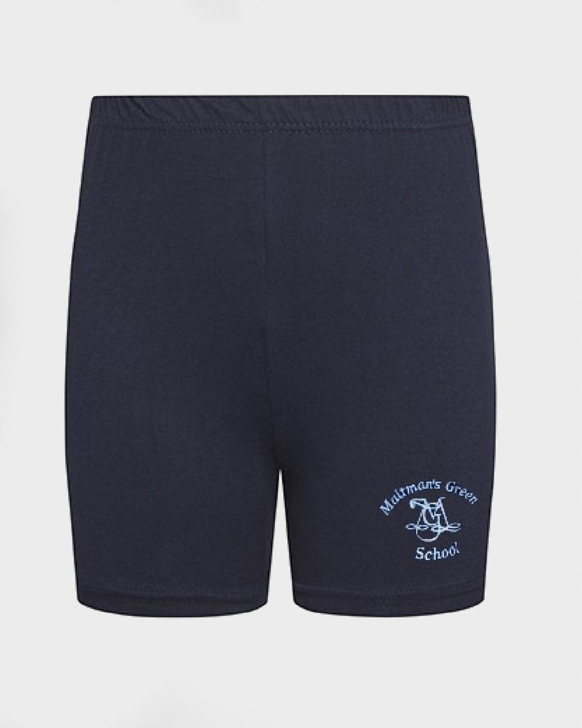 Navy PE/Gym Shorts with Logo