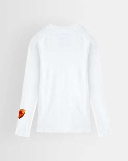 White Cricket Baselayer