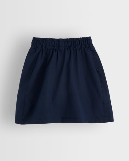 Navy Skort