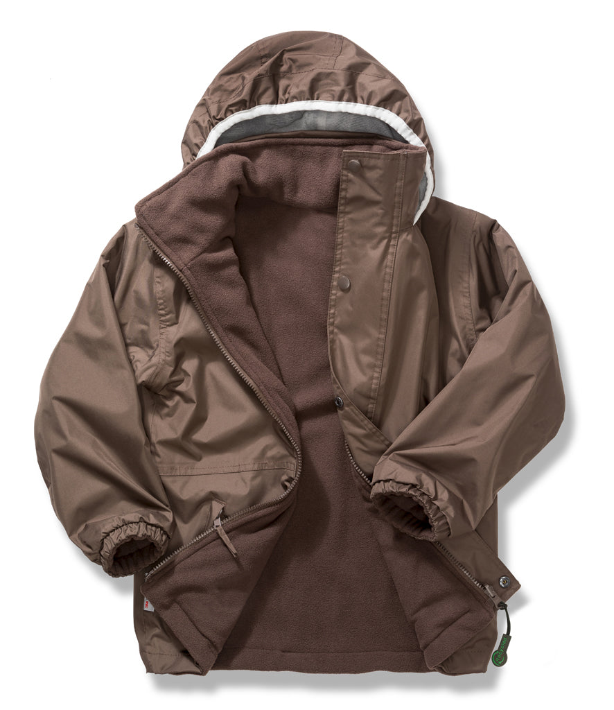 Brown Waterproof Jacket