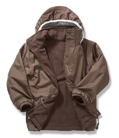 Brown Waterproof Jacket