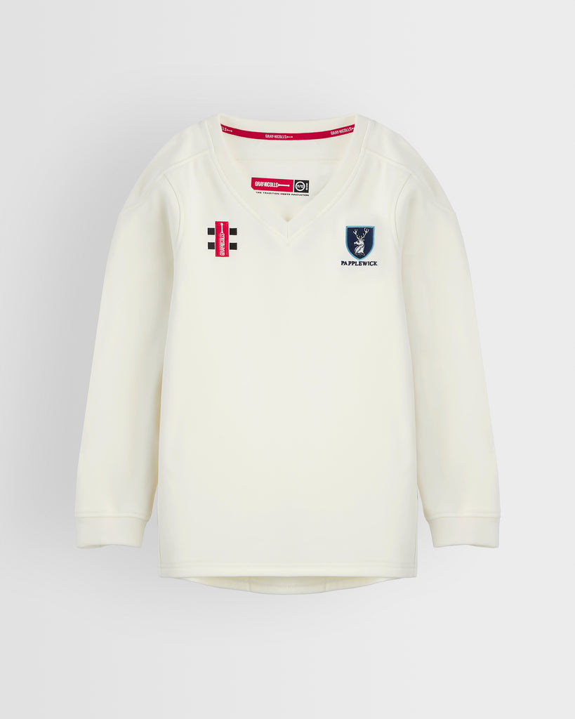 Cream Cricket Jumper