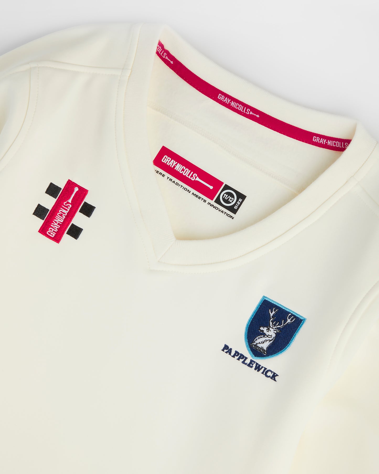 Cream Cricket Jumper