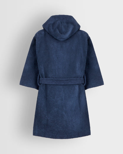 Navy Hooded Swimming Gown