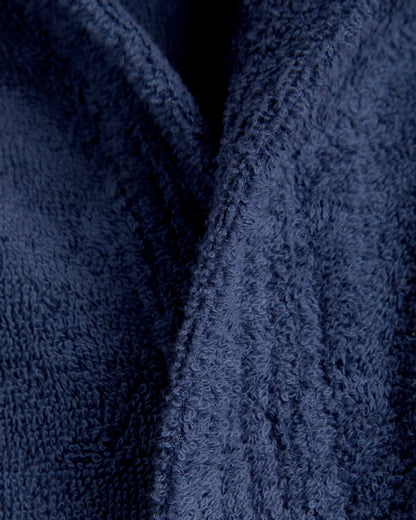 Navy Hooded Swimming Gown