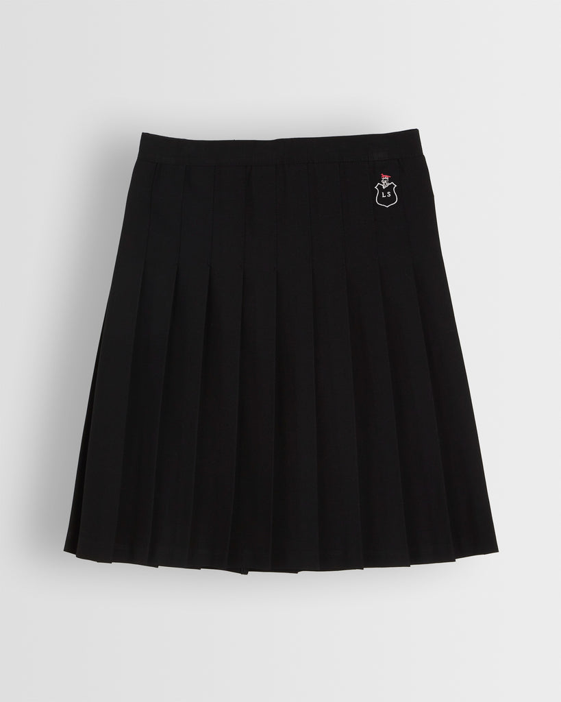 Girls Black Skirt with Logo