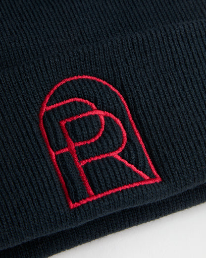Navy Wool Hat with Turn up Cuff (Pre-prep)